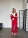 Костюм жіночий з плащівки однотонний Miranda червоний MIRANDRED-1 фото 12